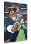 Beauty and the Beast Art Beauty and the Beast Art Belle's Books (SN)